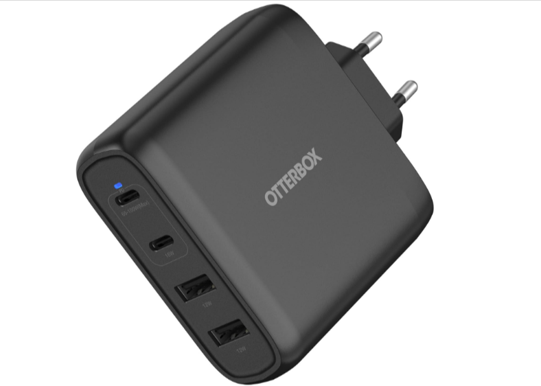 Otterbox Standard EU 100W USB-C PD GaN Chargeur Mural 4 Ports, x2 USB-C PD Ports + x2 USB-A Po...png