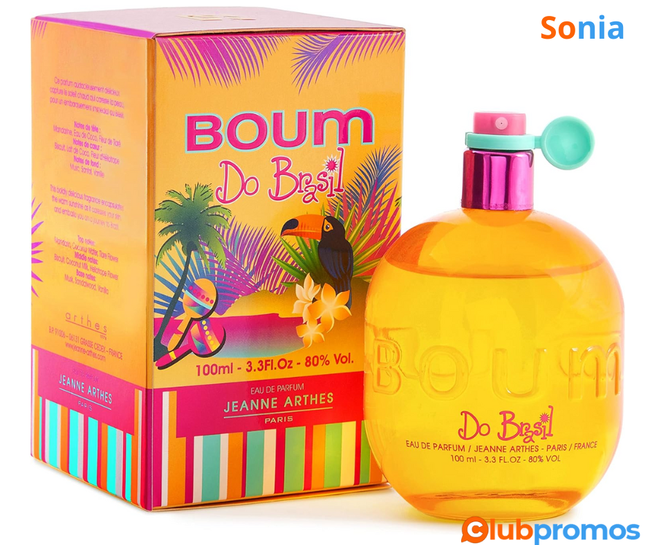 Parfum Boum Do Brazil - JEANNE ARTHES à 5,90€ sur Amazon.png