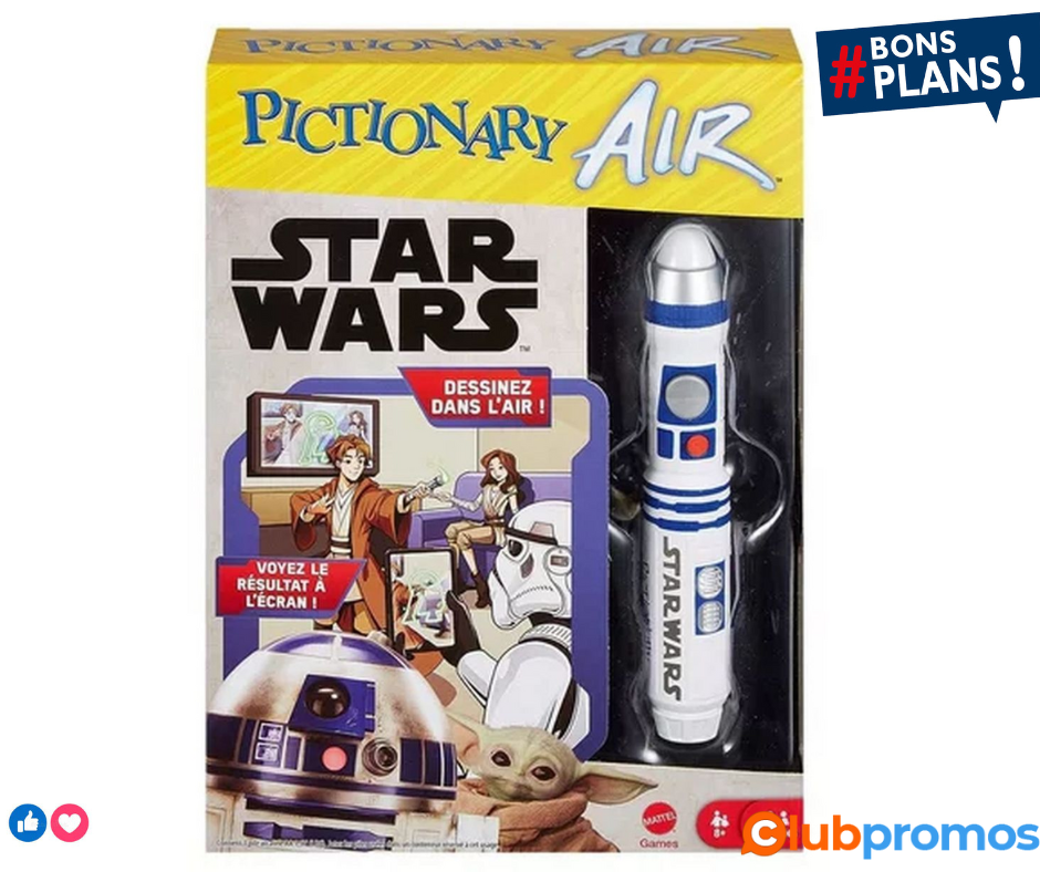 Pictionary Air Spécial Star Wars, jeu de société pour toute la famille, jeu d’ambiance, avec D...png