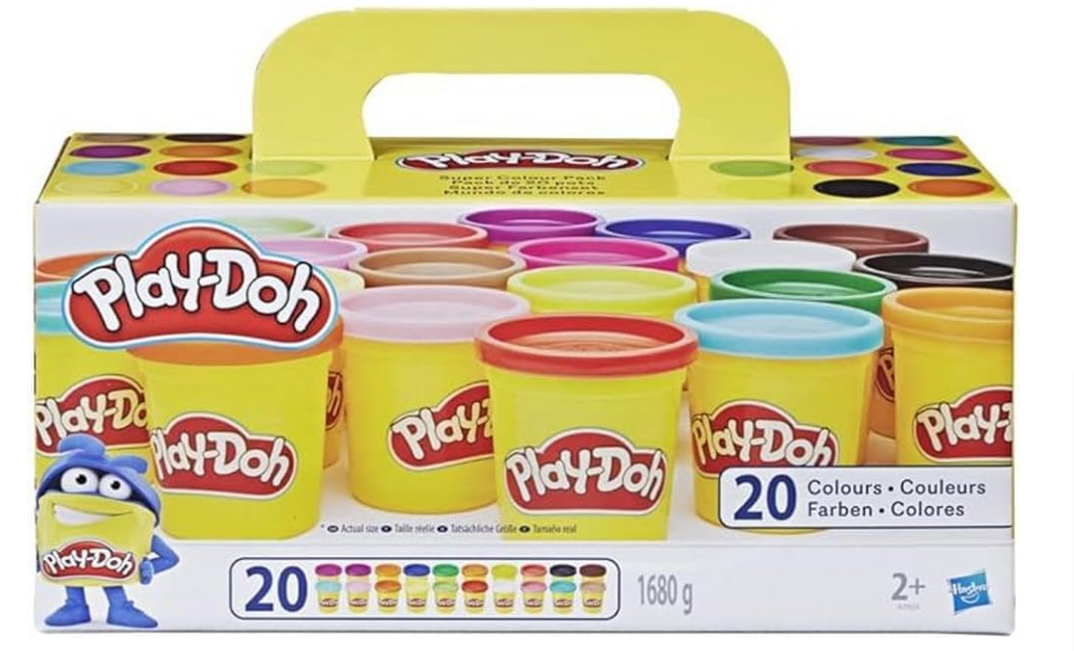 Play-Doh, 20 Pots de Pate A Modeler, Super Couleurs, 84 g chacun _ Amazon.fr_ Jeux et Jouets.png