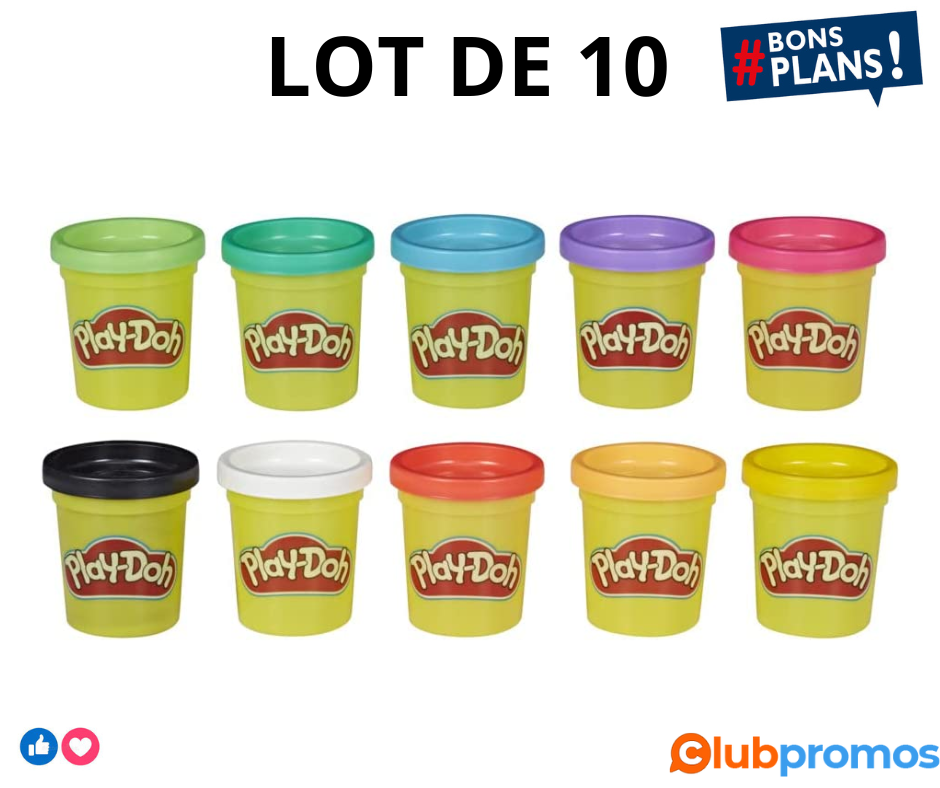 Play-Doh Ensemble de Couleurs 10 Pots.png