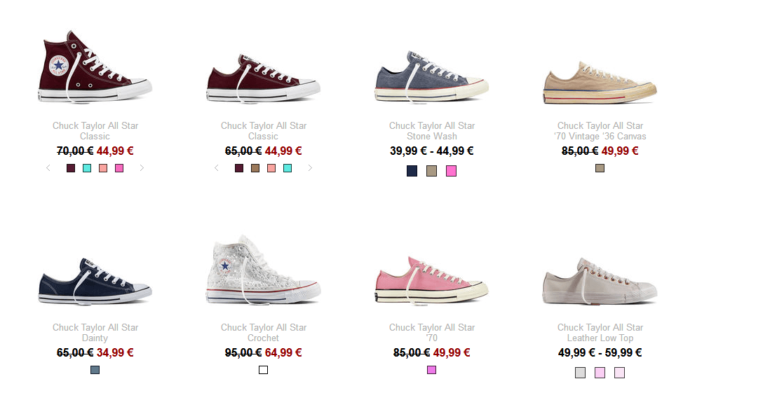 code promotion converse
