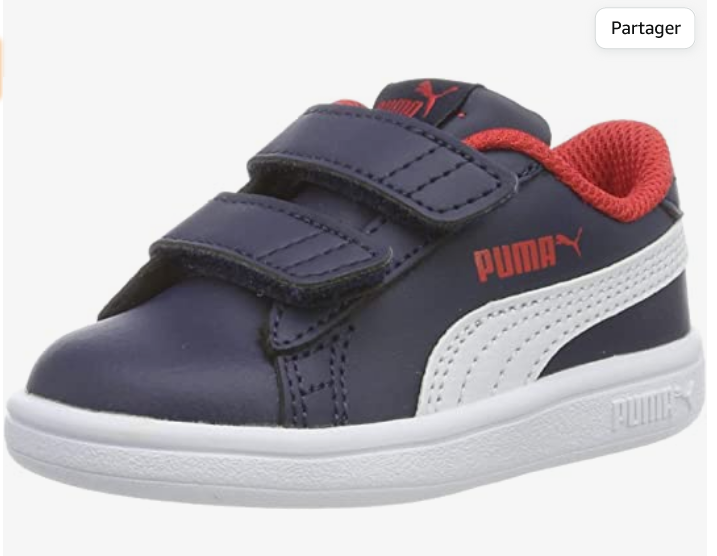 PUMA-Smash-v2-L-V-Inf-Baskets-Mixte-bébé-Peacoat-White-High-Risk-Red-25-EU-Amazon-fr-Chaussure...png