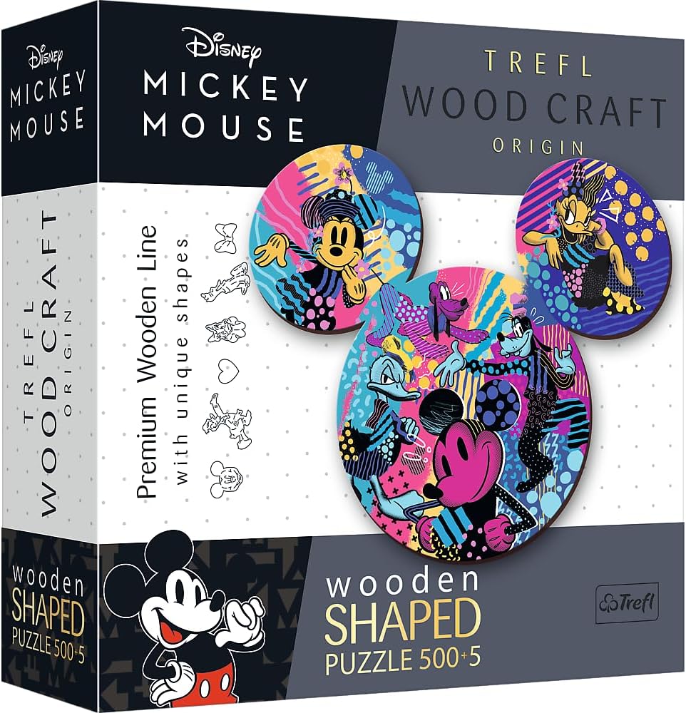 Puzzle en bois Trefl Wood Craft Mickey Mouse Disney – 500 pièces à 25,94€ sur Amazon.jpg