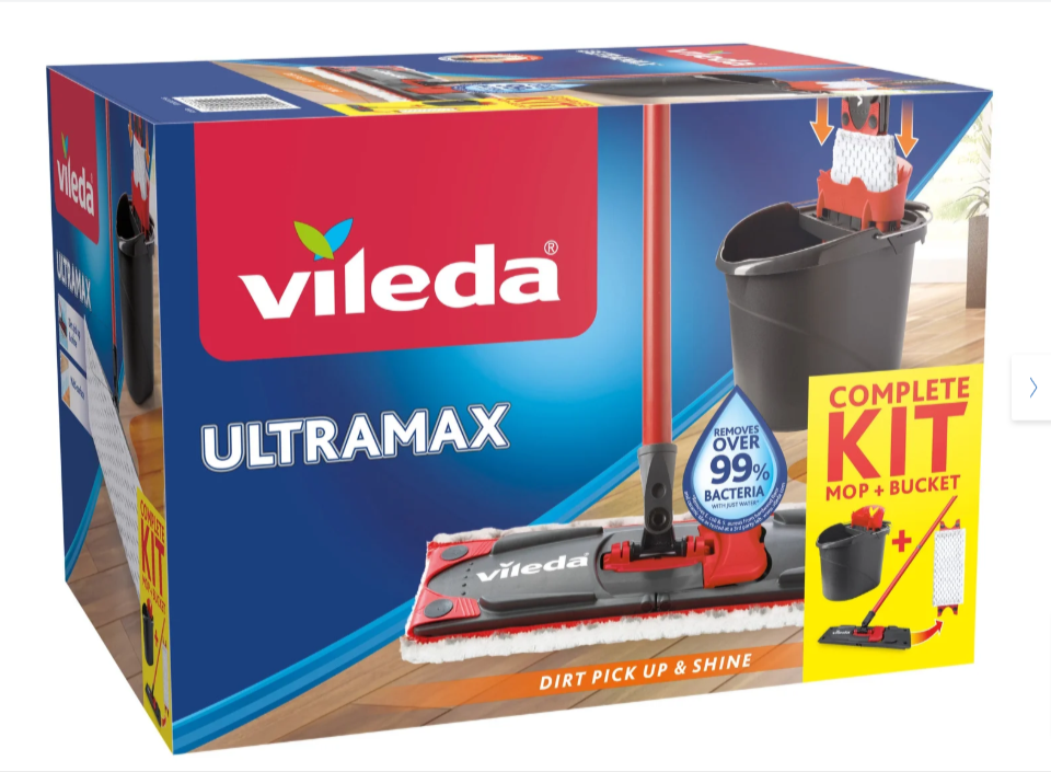 Set Balai + Seau-Essoreur Vileda Ultramax à 21,99€ au lieu de 47,29€ sur Lidl.png