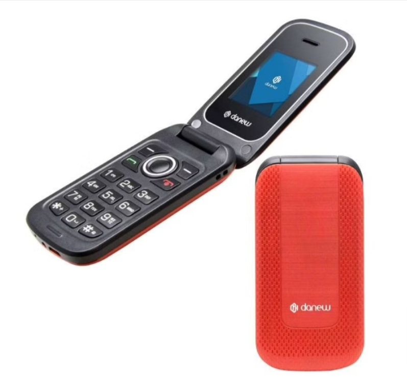 Téléphone Mobile Clapet Danew K40 Noir ou Rouge – 5€ ! Au lieu de 18,99€ sur Electro Dépôt.png