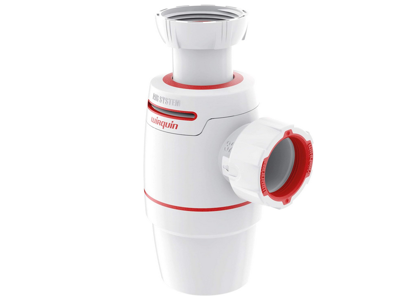 Wirquin 30722158 Siphon de lavabo Neo Air D32, Blanc, 32 cm.png