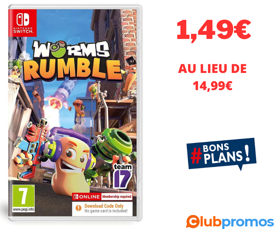 Worms Rumble sur Nintendo Switch à -90%.png