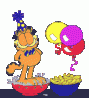 gif anime garfield joyeux anniversaire ..gif