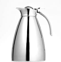 NoBrand Pichet Isotherme, Acier Inoxydable 18/10, à Double paroi, incassable Contenu: Environ 1,5 Litre, Argent, 14 x 14 x 22 cm NoBrand Pichet Isotherme, Acier Inoxydable 18/10, à Double paroi, incassable Contenu: Environ 1,5 Litre, Argent, 14 x 14 x 22 cm