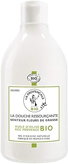 La Provençale - La Douche Ressourçante Senteur Fleurs de Grasse - Gel Douche Certifié Bio - Huile d’Olive Bio AOC Provence...