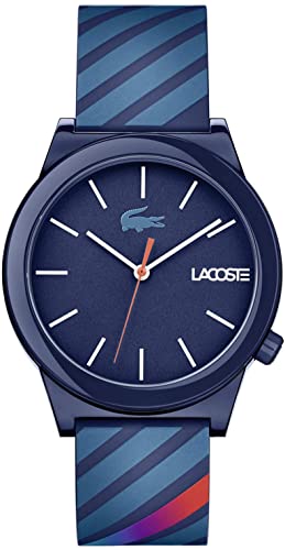 Lacoste Homme Analogique Classique Quartz Montre avec Bracelet en Silicone 2010934