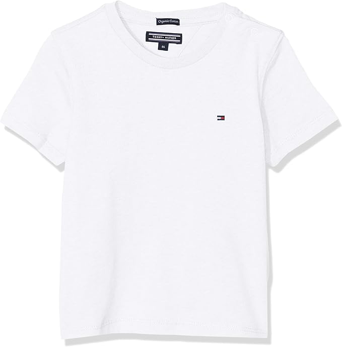 Tommy Hilfiger Boys Basic CN Knit S/S T-Shirt Garçon