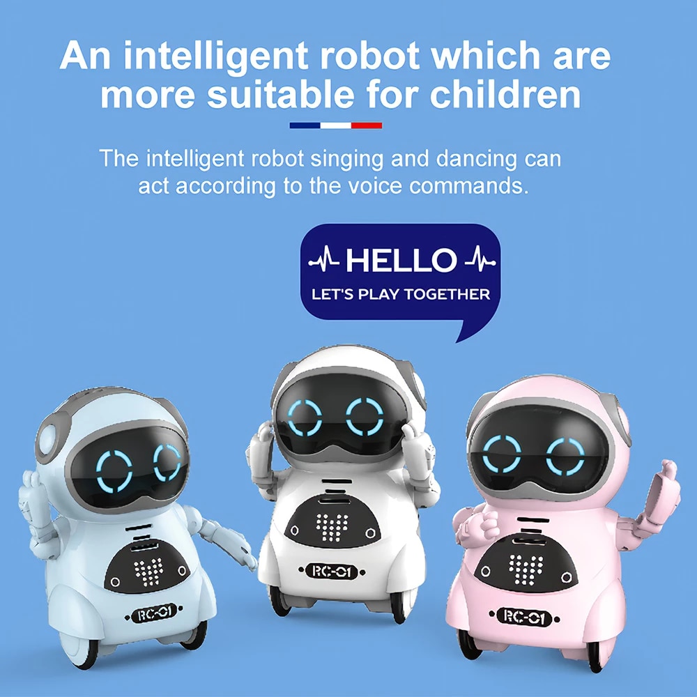 Mini Robot de poche RC, 939A, Dialogue interactif, reconnaissance vocale, enregistrement, chant, danse, raconter des histoires, jouet, cadeau