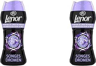 Lenor Unstoppables Parfum de Linge en Perles pour Lessive, 16 Lavages (224g), Songes, Fraîcheur Non-stop jusqu'à 12 Semain...