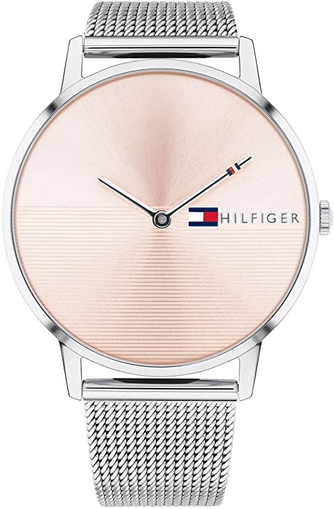 Tommy Hilfiger Femmes Analogique Quartz Montres bracelet avec bracelet en Acier Inoxydable - 1781970