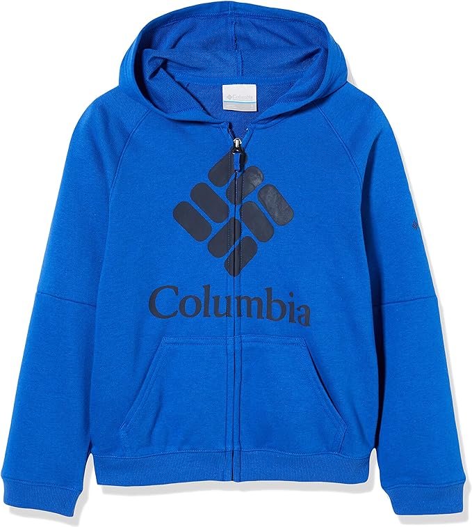 Columbia Modèle Columbia Sweatshirt Molletonné Entièrement Zippé Estampillé Garçon