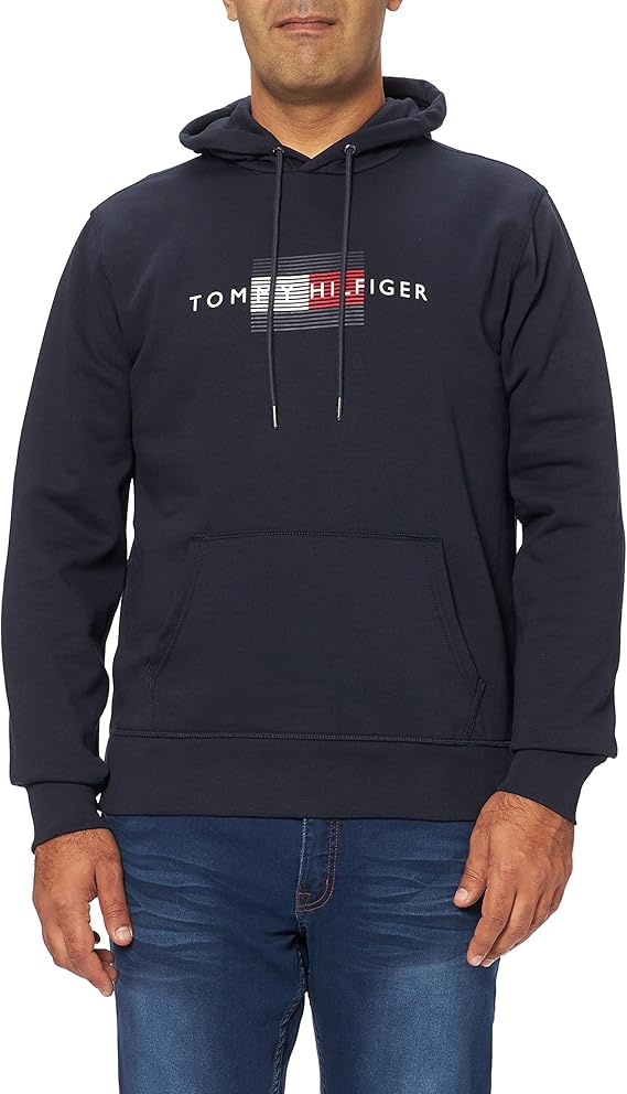 Tommy Hilfiger Lines Hilfiger Hoody Sweatshirt Capuche Homme