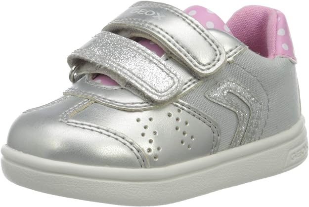 Geox B Djrock Girl A, Sneakers Basses Bébé Fille