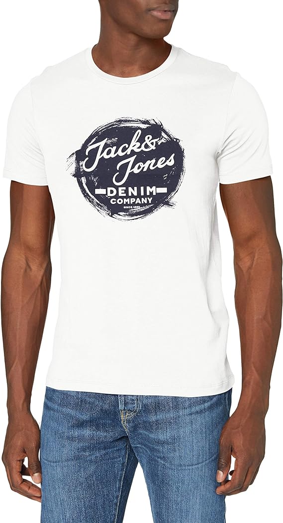 Jack & Jones Jjden Tee SS Crew Neck T-Shirt Homme