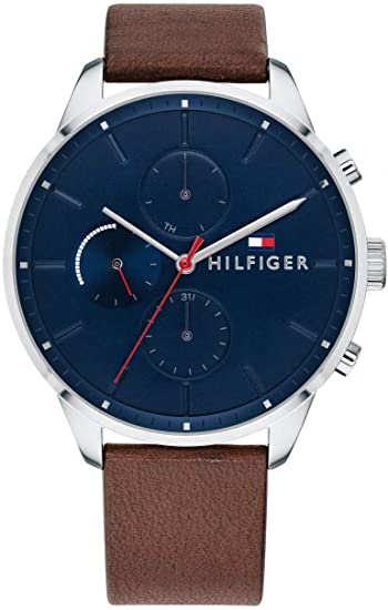 Tommy Hilfiger Montre à Quartz Multi-Cadran pour Homme