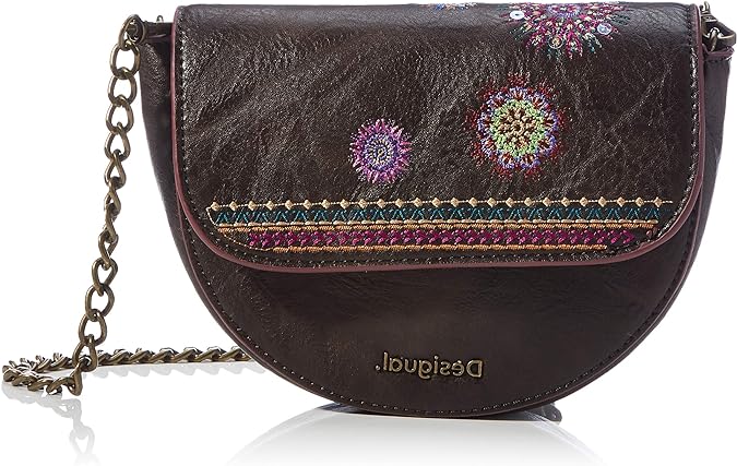 Desigual Accessories PU Belt Bag, Ceinture Femme, Marron, U