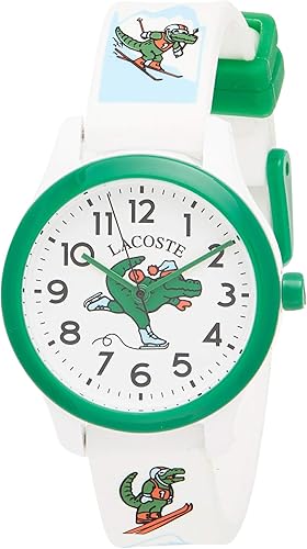 Lacoste Mixte Enfant Analogue Quartz Montre avec Bracelet en Silicone 2030022