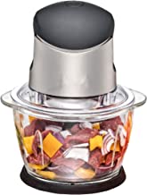 Hachoir à légumes,mélangeur manuel pour légumes ou fruits, noir/chrome brossé Hachoir à légumes,mélangeur manuel pour légumes ou fruits, noir/chrome brossé