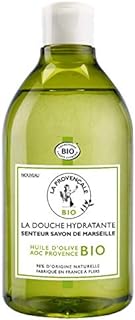 La Provençale - La Douche Hydratante Senteur Savon de Marseille - Gel Douche Certifié Bio - Huile d’Olive Bio AOC Provence...