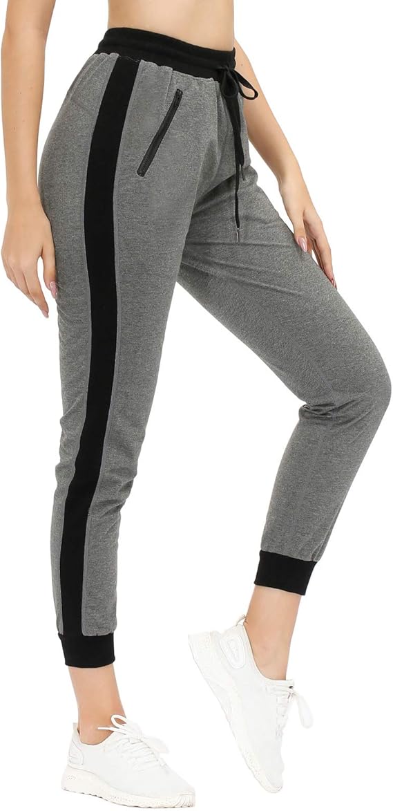 JACK SMITH Femme Pantalon de Sudation, Pantalon de Jogging Idéal pour Minceur Fitness Jogging Yoga JSA2017