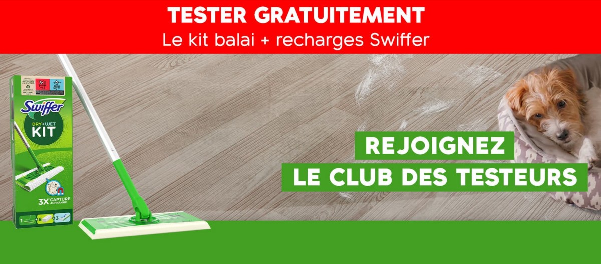 Balai attrape-poussière + lingettes XXL SWIFFER : le balai + 12 lingettes à  Prix Carrefour