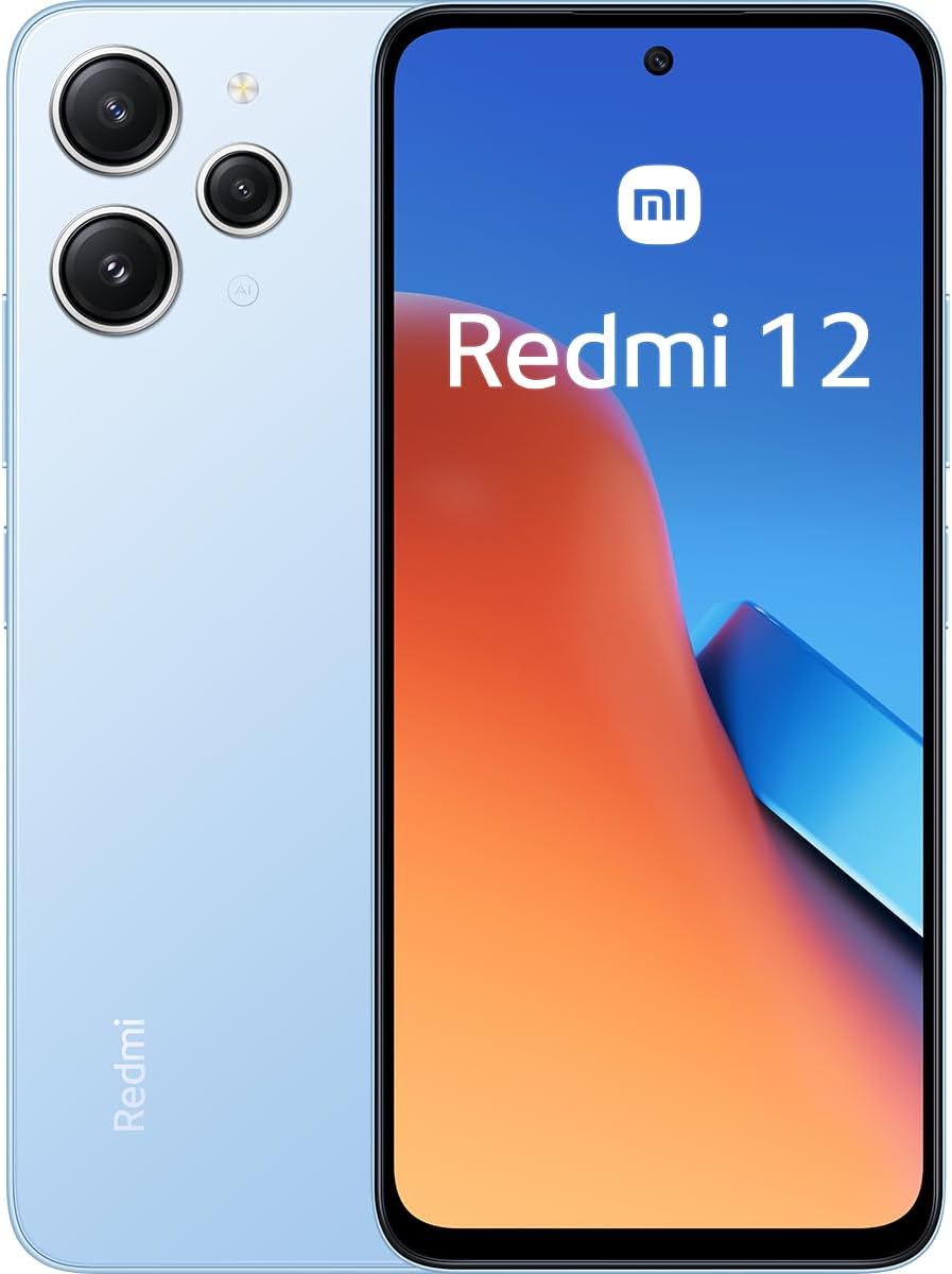 : Vue avant du Xiaomi Redmi 12 - Smartphone 6.79" 128 Go à 103,22€ sur Amazon