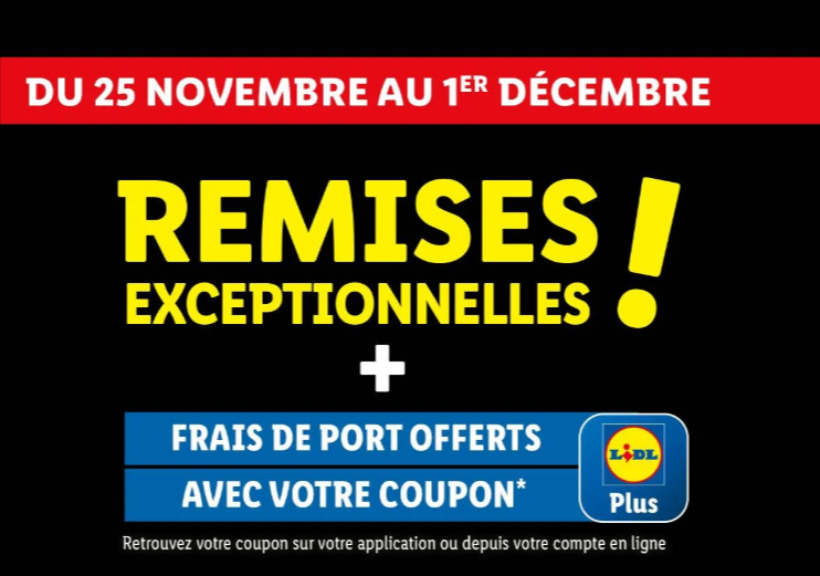 Black Friday Lidl 2024 : Découvrez les meilleures offres et réductions.