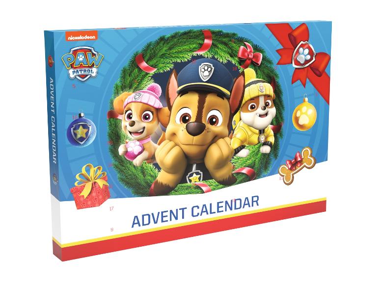 Calendrier de l’Avent Pat’Patrouille en promotion avec 24 surprises pour les enfants, disponible chez Lidl