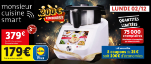 Robot cuiseur multifonctions Monsieur Cuisine Smart de Lidl