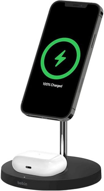 Belkin Station de Recharge 2-en-1 avec MagSafe à 39,99€ : Le Bon Plan Parfait pour vos Appareils Apple