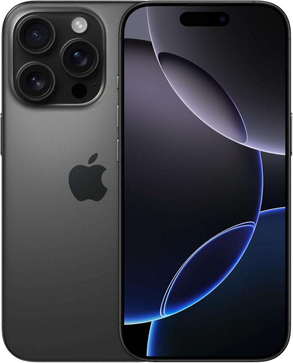 Apple iPhone 16 Pro 128 Go Titane Noir en promotion