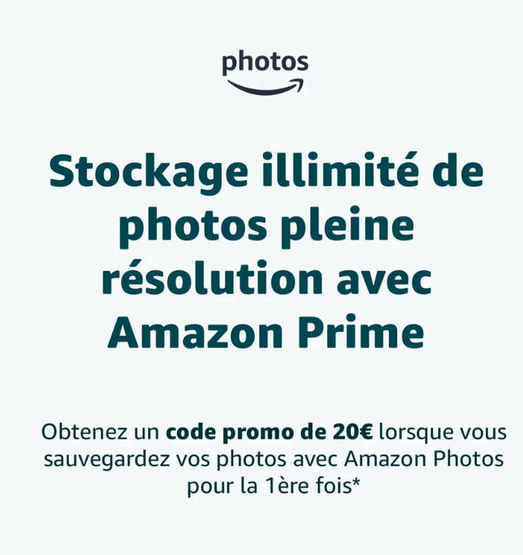 Obtenez 10€ Offerts avec Amazon Photos – Offre Spéciale pour les Membres Prime